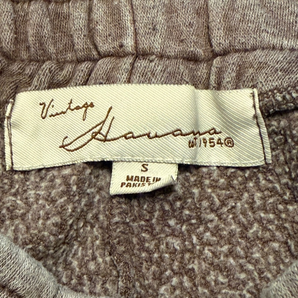 Vintage Havana Mauve Mineral Wash Wide Leg Sweatpants Small Lounge‎ Pants